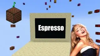 Espresso - Sabrina Carpenter - Minecraft Note Blocks