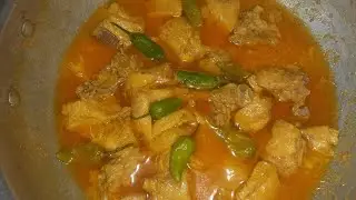 simple chicken yogurt karahi / Chicken Karahi