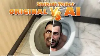 SKIBIDI TOILET - Original Vs AI