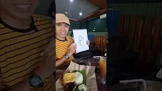 Menggambar kuda laut dari huruf B @kakibnu  #drawingwithkakibnu