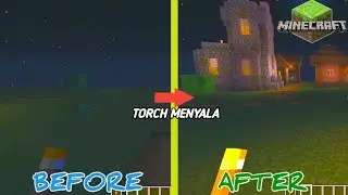 Torch Menyala Ditangan!!!|Minecraft Java Edition