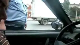Общение с инспектором ДПС в Дагестане.