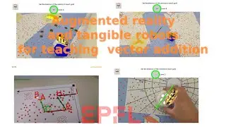 Augmented reality and Cellulo for teaching vectors