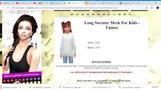 Where I get all my female sims 4 custom content! CC links!!!