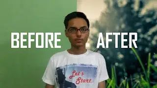 How to Change Background of a video by Green screen -  After effects Tutorial