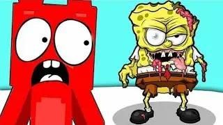 ЖЕЛЕЙНЫЙ МИШКА ПРОТИВ ГУБКА БОБ МУТАНТ В МАЙНКРАФТ ~ ИСПЫТАНИЯ МУЛЬТИК MINECRAFT ! МЕДВЕДЬ НУБ