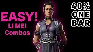 Mortal Kombat 1: Li Mei 40% COMBO Tutorial and More...