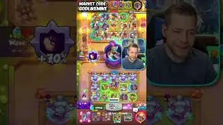 Massive Damage Run with Banshee! Endless Waves | Rush Royale