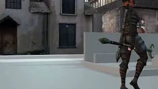 Female Wizard Walking in the City Road and Meet Tiger HD 60s | 3D Animation Treaser