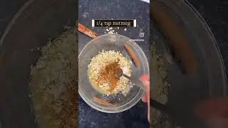 Banana Bread Baked Oats #shorts #bakedoats #bakedoatsrecipe #bakedoatmeal #veganbreakfast #vegan