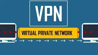 VPN  [Virtual Private Network ]  Explained with animation