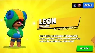 GOT LEON FROM FREE CREDITS IN @BrawlStars 🔥💥