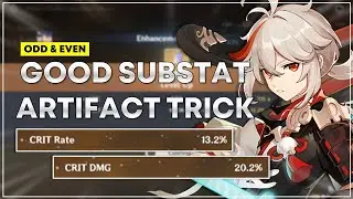 Good Substat Artifact Trick (Odd & Even) - Genshin Impact Guide