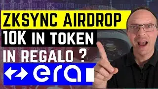 💸 ZKSYNC AIRDROP 10'000€ GRATIS IN ZKS IN ARRIVO ?
