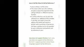 Java call by value or reference