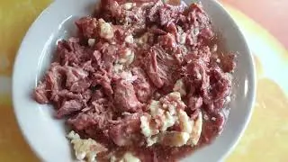 армейская тушёнка "борисоглебская"