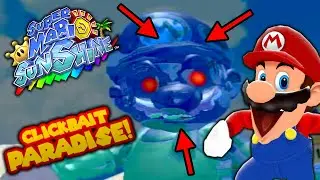 BIG SHINE SECRET in SUPER MARIO SUNSHINE!!! (Play as SHADOW MARIO!!!)