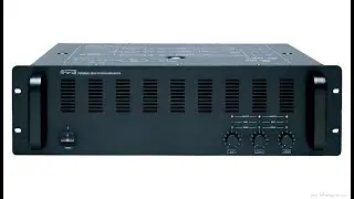 Apart Pubdrive 2000 amplifier. Looking inside it.