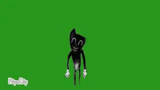 cartoon cat green screen