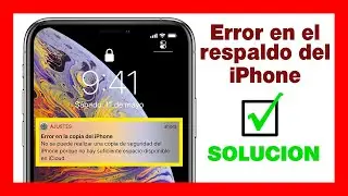 ✅Error in iPhone backup: You don't have enough space in iCloud -✅ SOLUTION