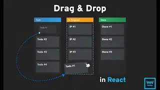 Drag and Drop || React js || Easy video