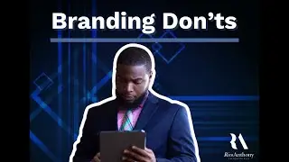 5 Things to avoid in Branding. 