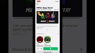 The Easter Event in MM2(Murder Mystery 2) ends…