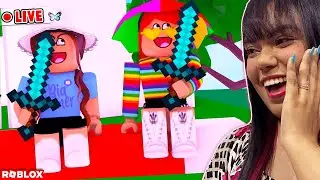 🔴 AO VIVO 🔴JOGANDO BEDWARS NO ROBLOX!