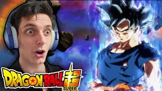 Non Dragon Ball Fan REACTS to Ultra Instinct Goku for the First Time! Dragon Ball Super REACTION!