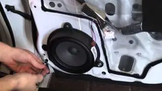 Infiniti G25 Разборка двери (Door Removal)
