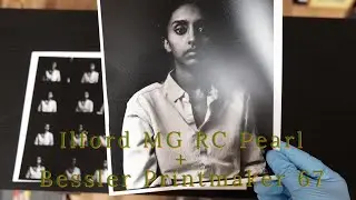Ilford MG RC: Pearl || Bessler Printmaker 67
