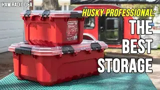Husky Professional Waterproof Storage Containers - Ham Radio Q&A