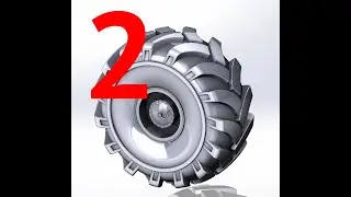 Моделирование колеса ЗИЛ Э-167 в SolidWorks (ч.2)