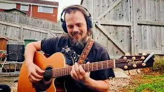 Some Outside Blues - On My Takamine P3NC
