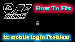fc mobile game login error | fc mobile 26 Update Problem | How To Fix fc mobile black Screen loading