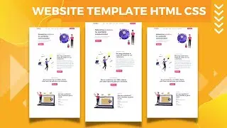 Coming Soon | Website Template in HTML CSS | HTML CSS Website | With source code | Source coder