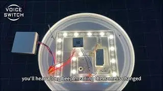 How to install a  voice activated switch