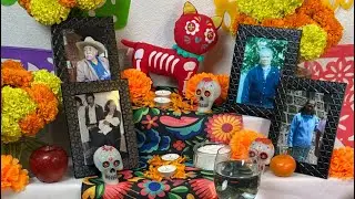 Mi ofrenda de Día de Muertos 💀🧡