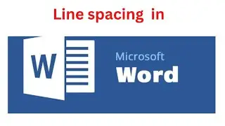 Line spacing in MS word