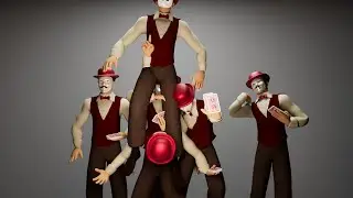 Boss Character Animations (Most of)