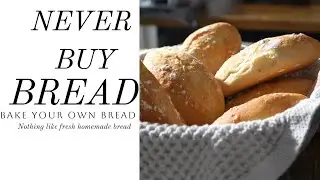 NEVER BUY BREAD AGAIN | ARTISAN BREAD RECIPE