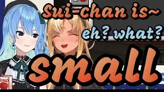 Flare the brave: Sui-chan is small today, too! [HoshimachiSuisei][hololive/Eng Sub]