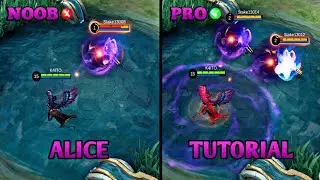 ALICE TUTORIAL 2024 | MASTER ALICE IN JUST 16 MINUTES | BUILD, COMBO AND MORE | MLBB