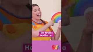 The Rainbow Song Teaching Tip! #shorts #teachingtips #preschoolteaching #funlearningactivities