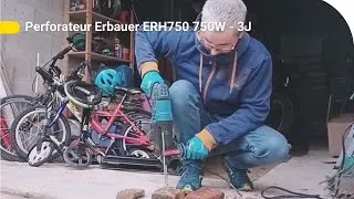 Avis Consommateur : Perforateur Erbauer ERH750 750W - 3J | Castorama