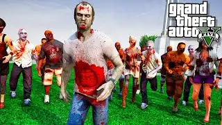 ТРЕВОР ПРЕВРАТИЛСЯ В БЕЗУМНОГО ЗОМБИ В ГТА 5! ЗОМБИ АПОКАЛИПСИС ОБЗОР МОДА GTA 5! - ГТА 5 МОДЫ MODS