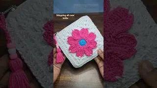 DM me on instagram to order. Square purse. #shorts #trending #india #handmade