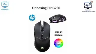Unboxing HP G260 and Testing (Gaming Mouse)