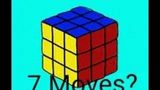 Rubik's Cube Solved In 7 Moves!