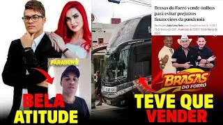 BRASAS DO FORRÓ VENDE ÔNIBUS E TERRENO, POR CONTA DA PANDEMIA | MARCELO MELLO AJUDOU CRIANÇA NA RUA.